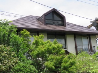 屋根完工写真