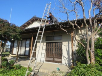 荷揚げ機の設置工事