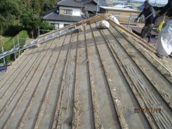 屋根葺き替え工事