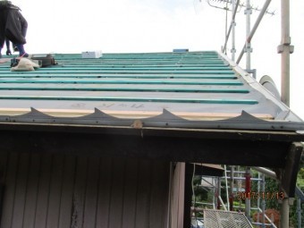 大屋根工事5