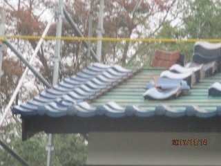 屋根葺き替え工事2