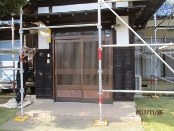 完成塗装工事