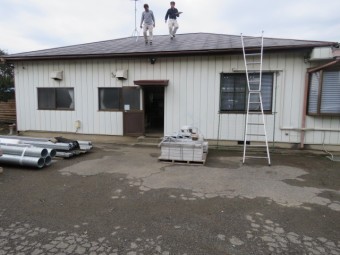 金属屋根工事
