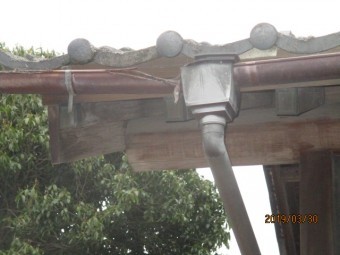 雨樋被害