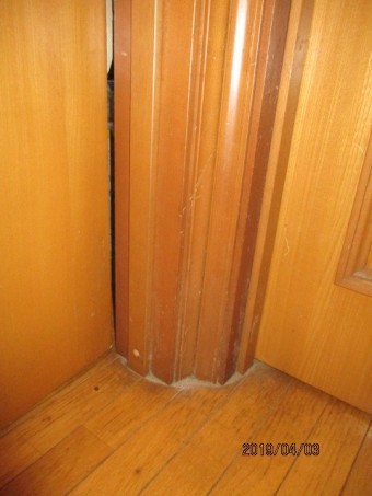 廊下のドア部分