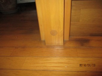 洋間の入り口部分