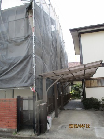 足場工事