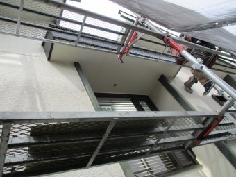 破風板金巻き工事