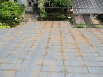 屋根の状況