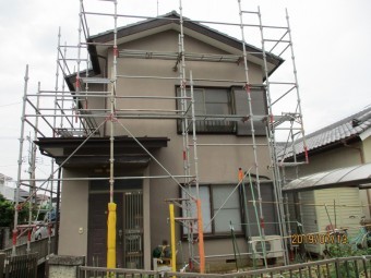 足場架設工事