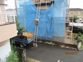 瓦撤去工事