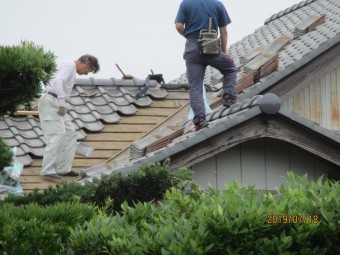 雨漏り工事
