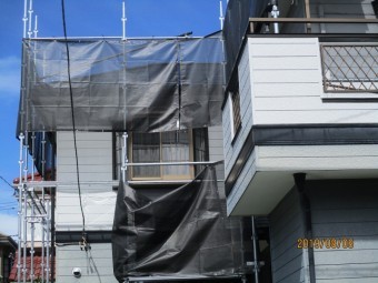 屋根棟板金交換工事