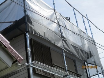 屋根棟板金交換工事