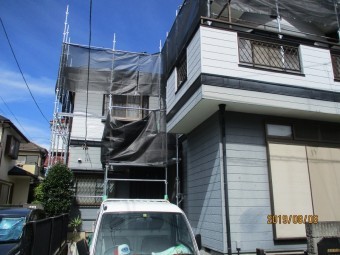 屋根棟板金交換工事