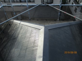 棟板金交換工事