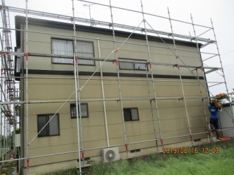 足場架設工事