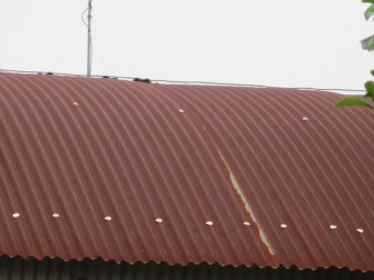 トタン屋根補修