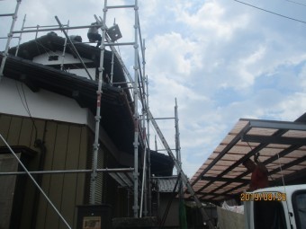 屋根葺き替え工事