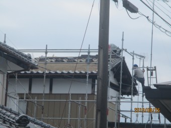 屋根葺き替え工事