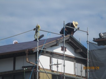 屋根葺き替え工事