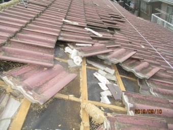 台風15号被害