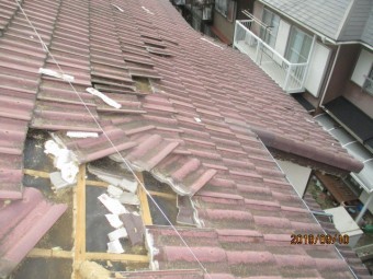 台風15号被害