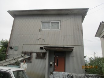台風15号被害工事