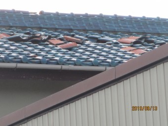 台風15号被害工事