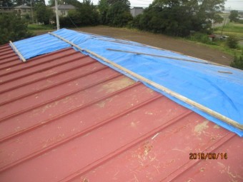 台風15号被害工事