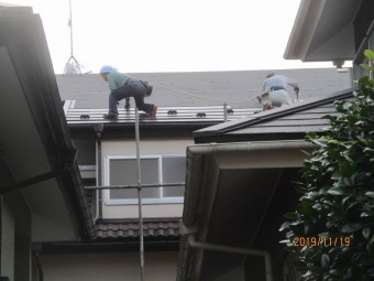 屋根葺き替え工事