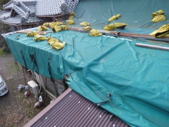台風被害工事