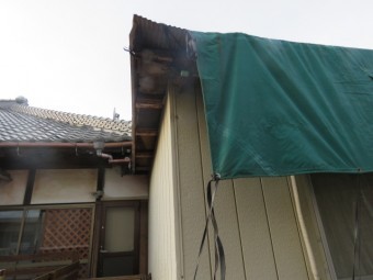 台風被害工事
