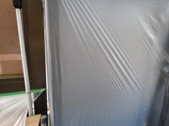 塗装工事の為の養生工事