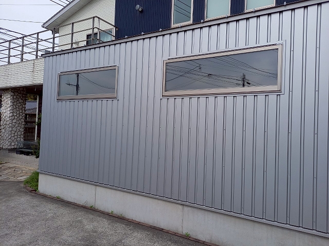 稲敷市　外壁工事完了