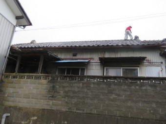 金属屋根工事