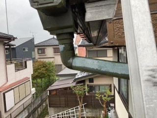 竪樋修理工事