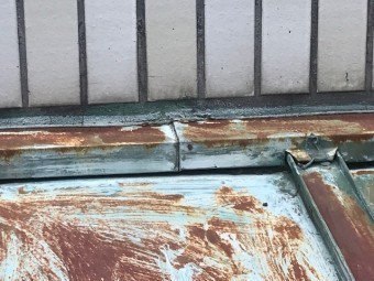 瓦棒塗装工事