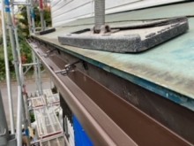 角樋逆流防止工事