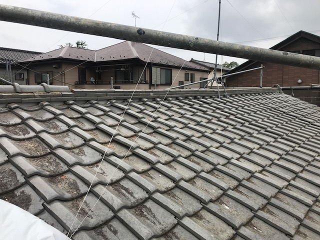 美浦村のＫ様から、台風被害を受けた屋根の修理依頼をお受けして
