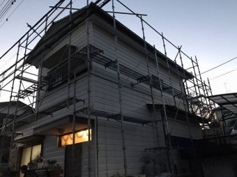 足場架設工事