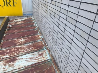 瓦棒塗装工事