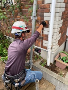 足場架設工事