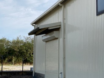 倉庫屋根葺き替え工事