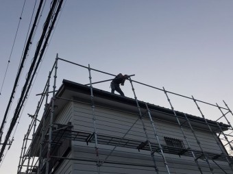 足場架設工事