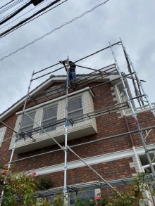 足場架設工事