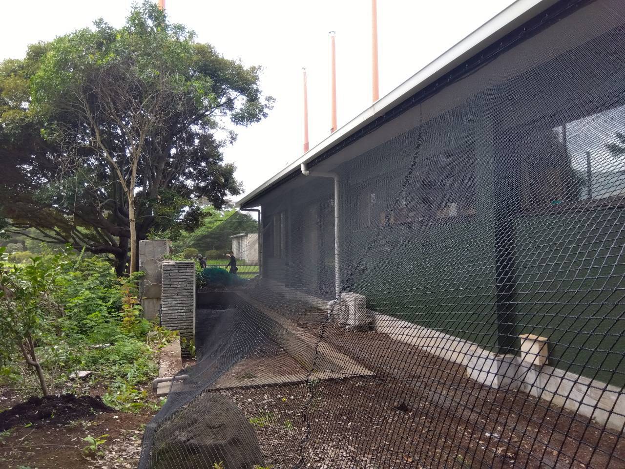 つくばみらい市　雨樋交換工事完了後の建物全体の様子